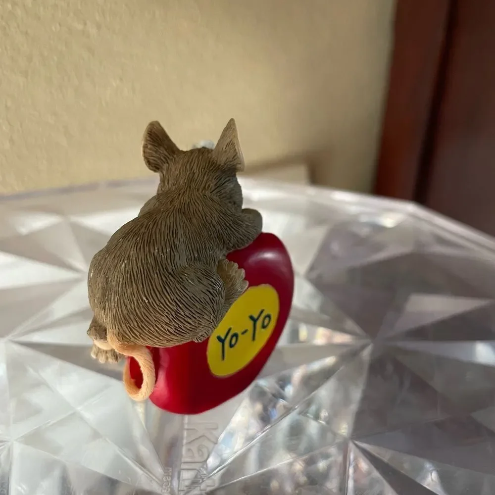 Fitz and Floyd Charming Tails The Ups and Downs are Fun Yo Yo Mice Figure